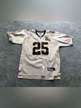 Reebok NFL On Field New Orleans Saints Reggie Bush #25 Stitched Jersey Size 54